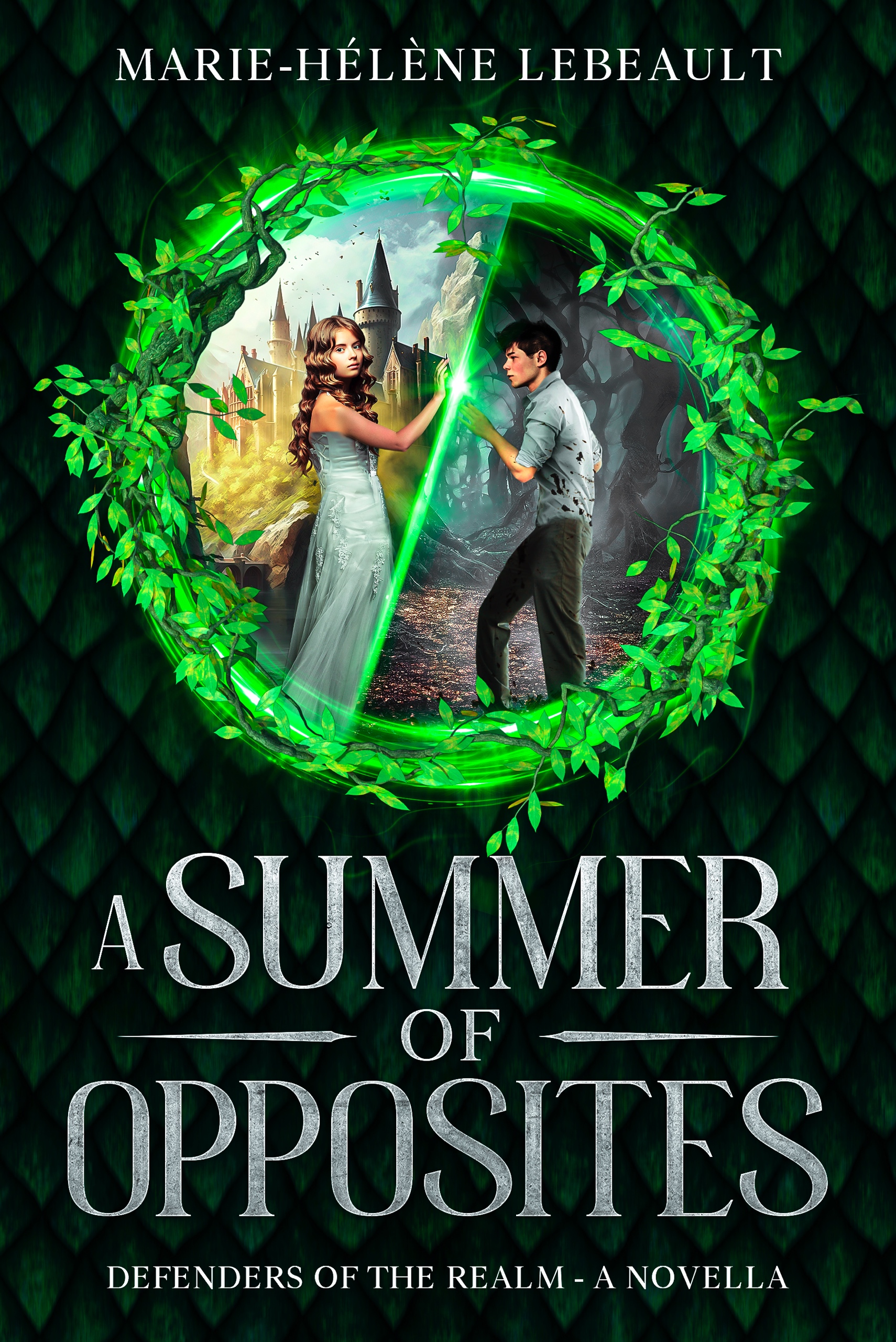 A Summer of Opposites: A Fantasy Romance Novella cover