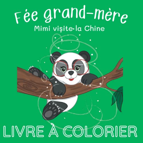 Livre à colorier: Mimi visite la Chine cover